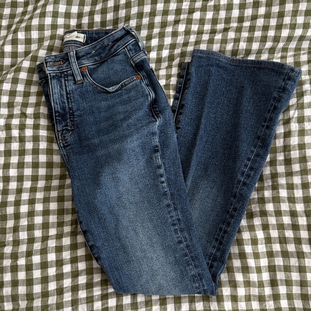 Madewell Curvy Skinny Flare Jeans